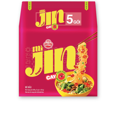 Lốc Mì Jin Cay 120gx5