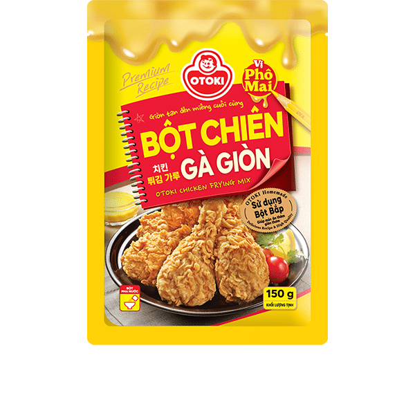 Bột chiên gà giòn vị phô mai Otoki 150g