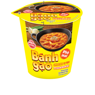 Bánh gạo tokbokki Otoki vị phô mai ly 82g