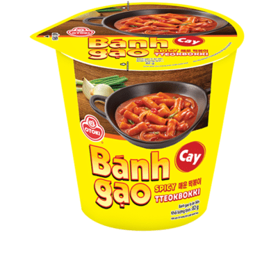 Bánh gạo tokbokki Otoki cay ly 82g