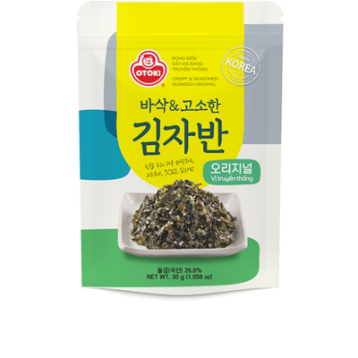 Rong biển sấy mè rang vị truyền thống Otoki 30g