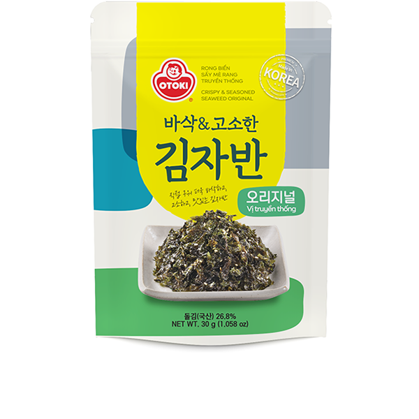 Rong biển sấy mè rang vị truyền thống Otoki 30g