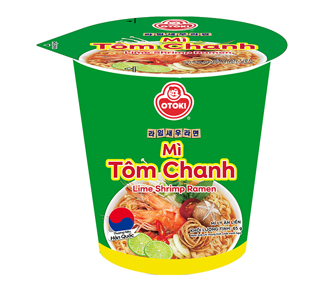 Mì ly ăn liền Jin Tôm Chanh Otoki 65g