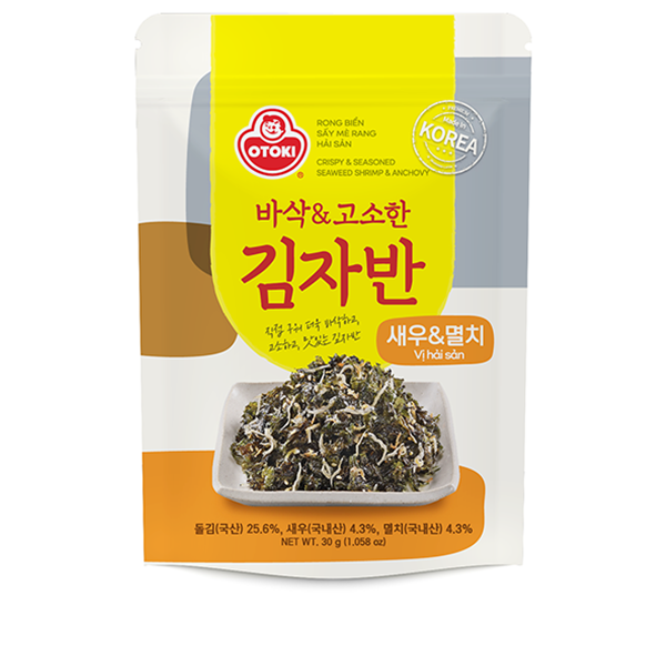 Rong Biển Sấy Mè Rang Vị Hải Sản Otoki 30g