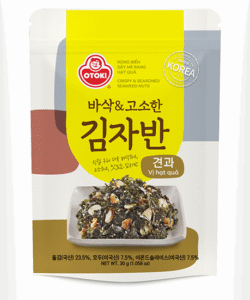 Rong Biển Sấy Mè Rang Otoki vị hạt quả 30g
