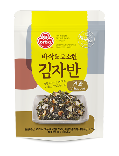 Rong Biển Sấy Mè Rang Otoki vị hạt quả 30g