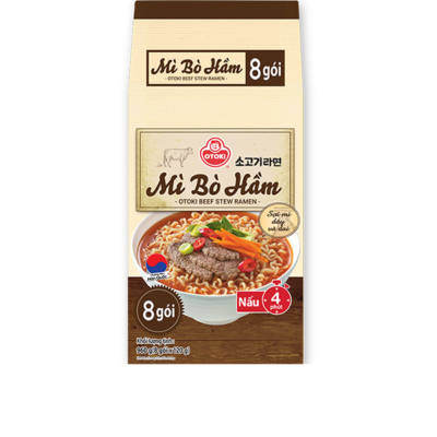 Mì Bò Hầm Otoki 8 gói
